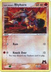 Team Magma's Rhyhorn - 68/95 - Common - Reverse Holo