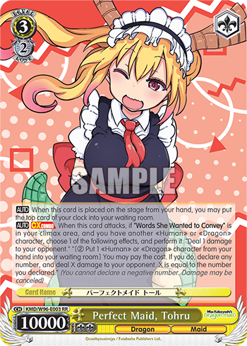 Perfect Maid, Tohru - KMD/W96-E003 - RR