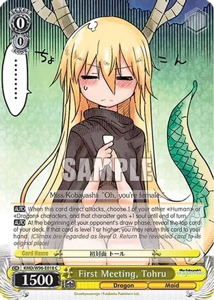 First Meeting, Tohru - KMD/W96-E018 - C