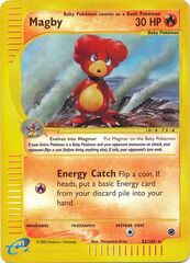 Magby - 52/165 - Rare - Reverse Holo