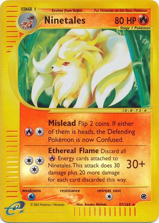 Pokemon Reverse Ninetales (NM-MINT) outlets