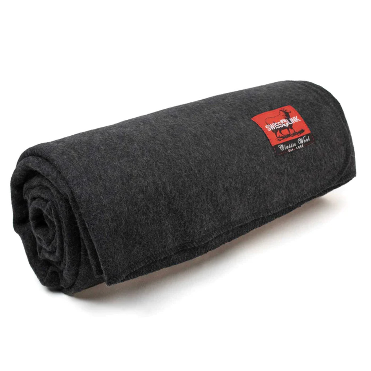 Charcoal Grey Classic Wool Blanket 4170/26365