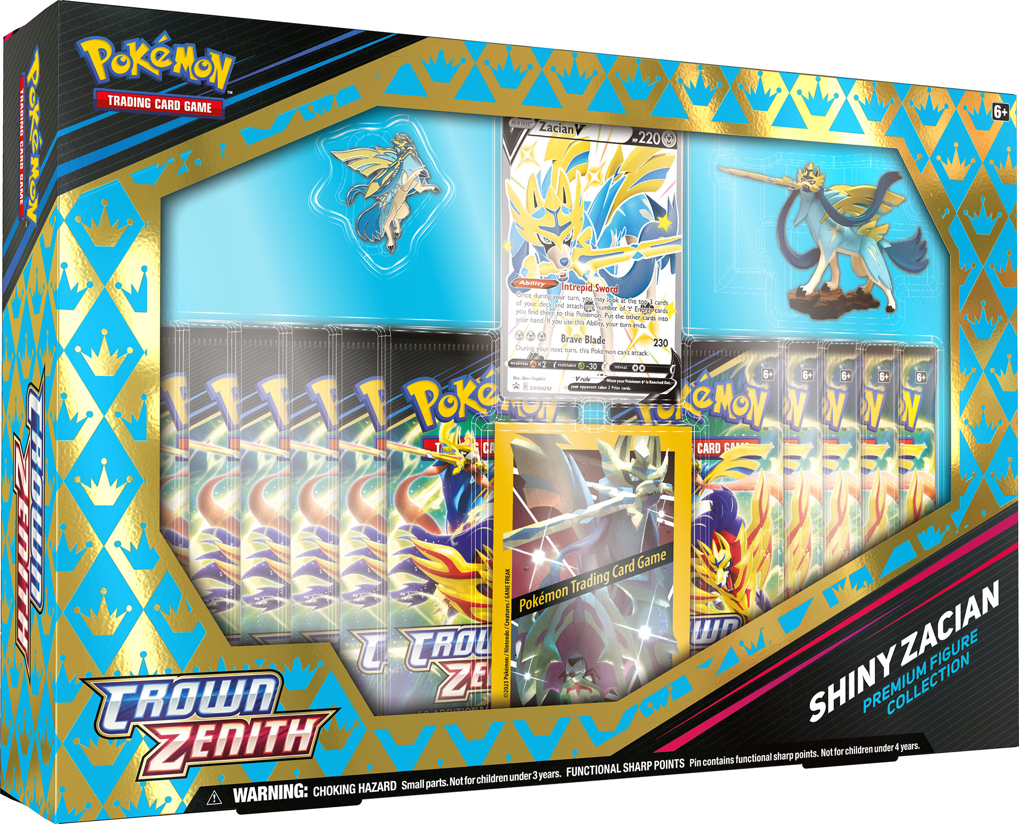 Crown Zenith Premium Figure Collection - Shiny Zacian