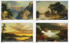 First-Class Forever Stamp - Imperforate American Treasures: Hudson River School Paintings