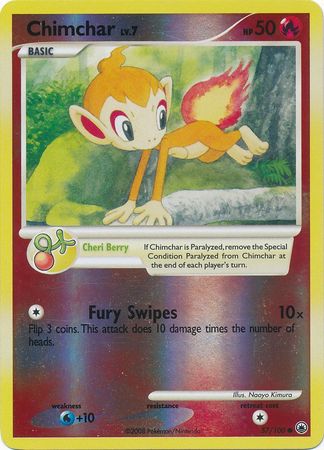 Chimchar (57) - 57/100 - Common - Reverse Holo