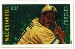 First-Class Forever Stamp - Imperforate Major League Baseball All-Stars: Willie Stargell