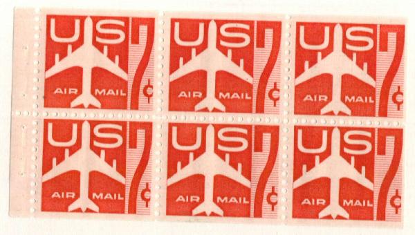 Jet Airliner, bklt pane of 6