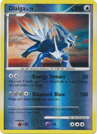 Dialga - 23/127 - Rare - Reverse Holo