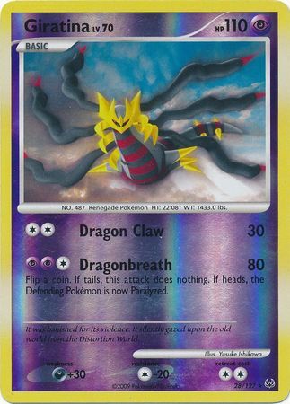 Giratina - 28/127 - Rare - Reverse Holo