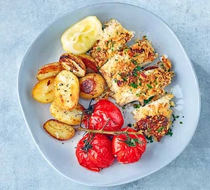 Crunchy garlic chicken