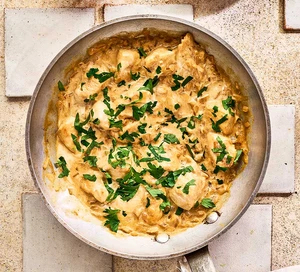 Chicken stroganoff