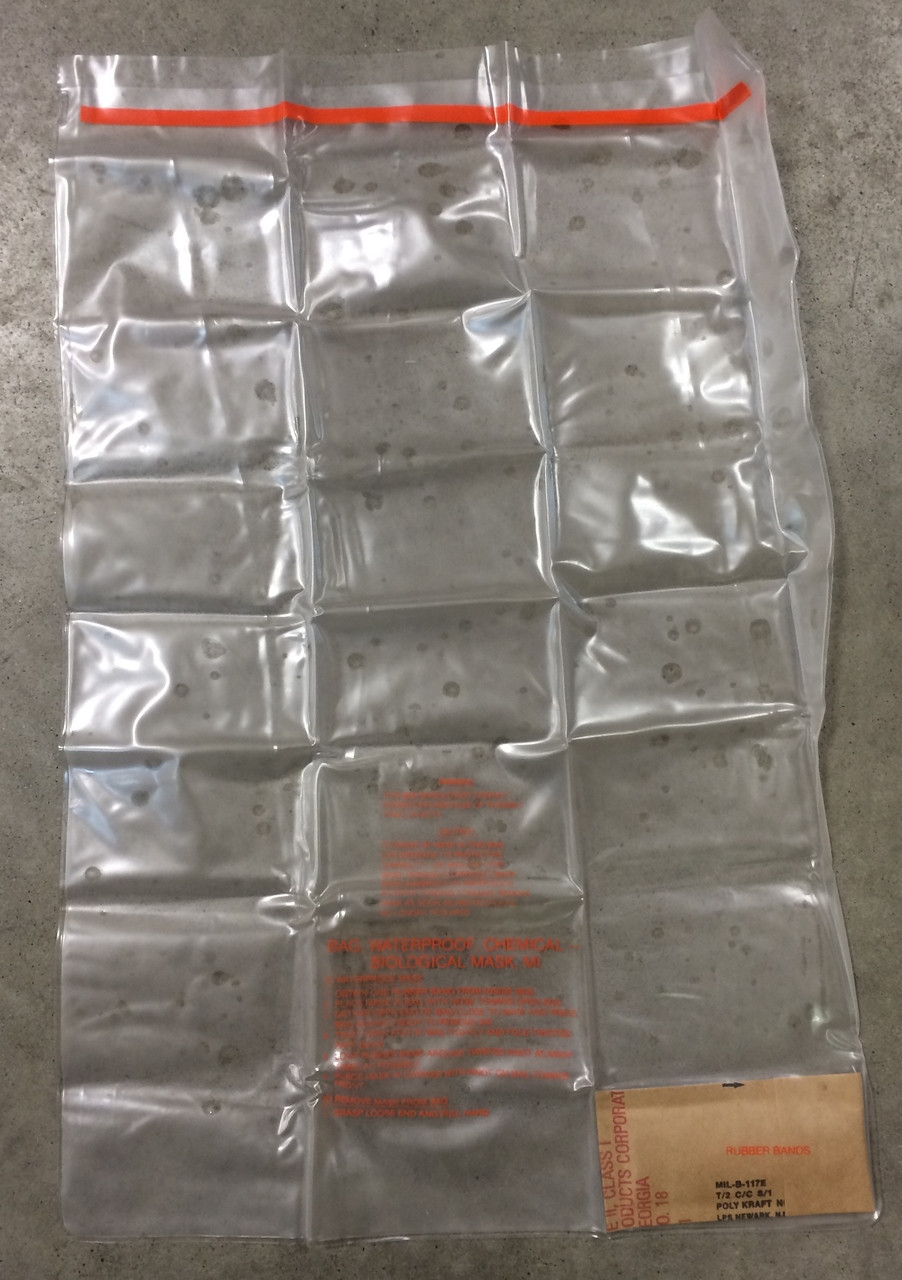 Waterproof Chemical Biological Mask Bag-Dry Bag