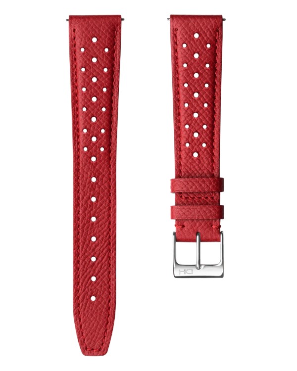 Dan Henry - Racing Leather Strap / Red