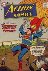 Action Comics 230 Superman Loses His Powers