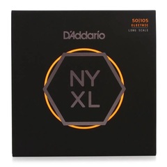 D'Addario NYXL50105 Long Scale Nickel Wound Bass Guitar Strings - .050-.105 Medium