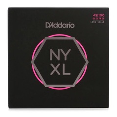 D'Addario NYXL45100 Nickel Wound Bass Guitar Strings - .045-.100 Regular Light Long Scale