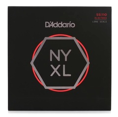 D'Addario NYXL55110 Nickel Wound Bass Guitar Strings - .055-.110 Heavy Long Scale 4-string