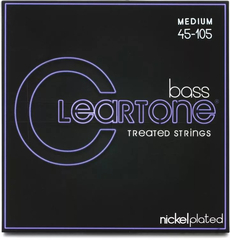 Cleartone 6445 EMP Treated Bass Guitar Strings - .045-.105 Medium