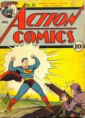 Action Comics 35 The Worthless Gold Mine