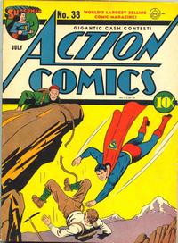 Action Comics 38 Hypnosis By Radio