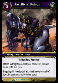 Sacrificial Poison