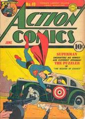 Action Comics 49 The Puzzler!