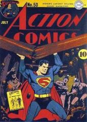 Action Comics 50 The Professional Baseball Player