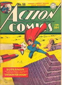 Action Comics 56 Design For Doom