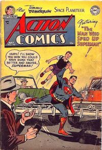 Action Comics 192 The Man Who Sped Up Superman