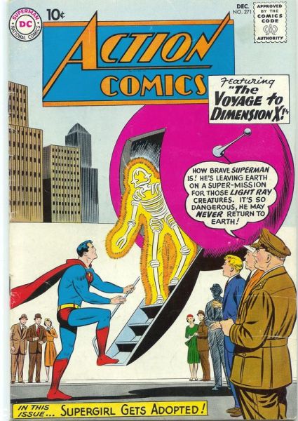 Action Comics 271 Voyage To Dimension X!
