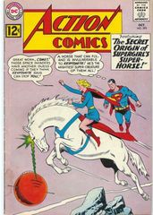 Action Comics 293 The Feud Between Superman And Clark Kent