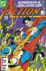 Action Comics 589 Green On Green