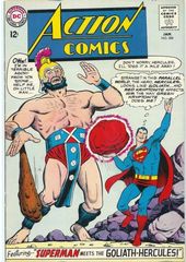 Action Comics 308 Superman Meets The Goliath Hercules!