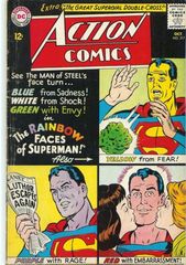 Action Comics 317 Supermans Rainbow Face