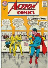 Action Comics 322 The Coward Of Steel!