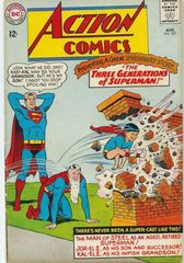 Action Comics 327 The Three Generations Of Superman