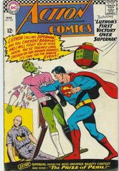 Action Comics 335 Luthors First Victory Over Superman!