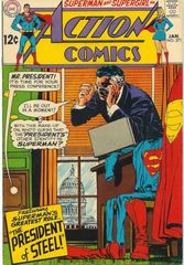 Action Comics 371 The President Of Steel