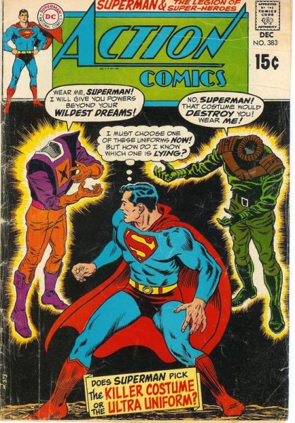 Action Comics 383 The Killer Costume