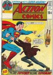 Action Comics 393 Superman Meets Super Houdini