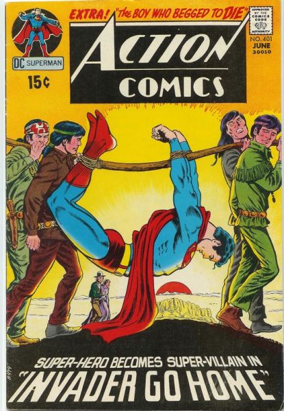 Action Comics 401 Invaders Go Home