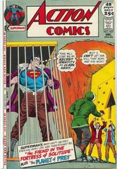 Action Comics 407 The Fiend In The Fortress Of Solitude