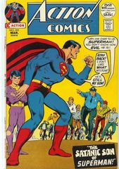 Action Comics 410 The Satanic Son Of Superman!