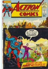 Action Comics 412 Secret Of The First Metropolis