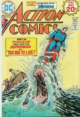 Action Comics 439 Too Big To Live!