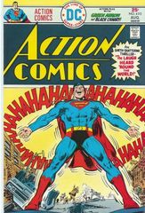 Action Comics 450 The Laugh Heard Round The World