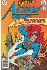 Action Comics 467 Stop It Superman! Youre Wrecking The World