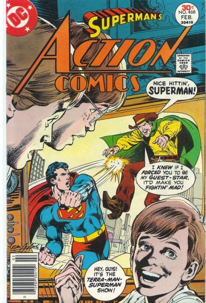 Action Comics 468 Terra Man At Nine Oclock