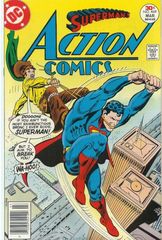 Action Comics 469 The Night Superman Was Buried On Boot Hill!