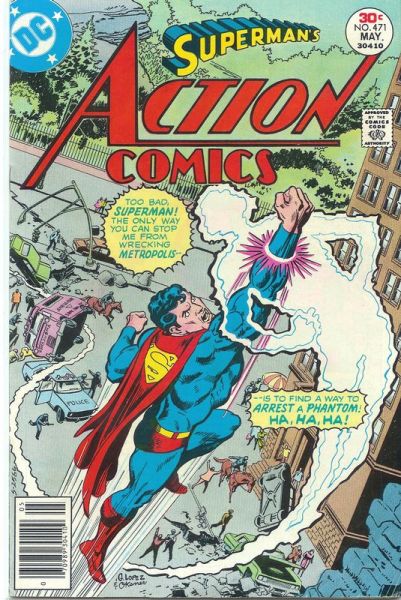 Action Comics 471 One Of Our Phantoms Is Missing!